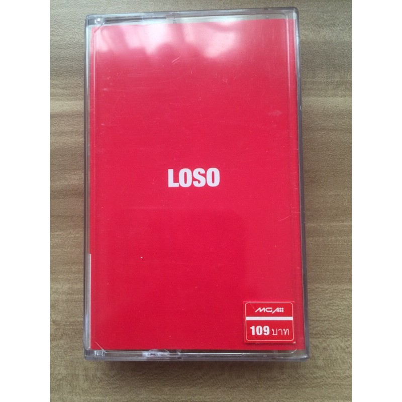 เทปเพลงวง LOSO อัลบั้ม the RED album แท้ มือสอง สภาพดี ของพร้อมส่งครับ