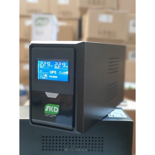 SKD เครื่องสำรองไฟ รุ่น LCD-1000 UPS SKD 1000VA/400W LCD Display,Batt 12V8Ah (Warranty  2 Year)