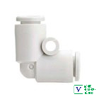 (SMC) KQ2L08-00A, KQ2L08-10A ฟิตติ้งยูเนี่ยนสายลม ø8 ยี่ห้อSMC