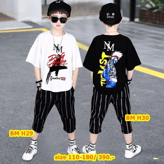 เสื้อผ้าลายการ์ตูนนินจา size 110-180