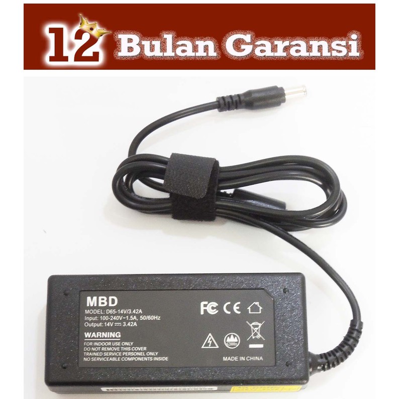 อะแดปเตอร์เหมาะสําหรับ LCD LED Monitor Samsung 14V 3.42A S22A100 S22A200B MDB