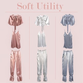 ชุดเซ็ตซาติน Satin Set Soft Utility