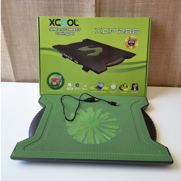 Xcool Slim Compact Cooling Pad Fan (XCP-288)