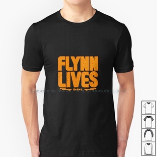 [S-5XL]เสื้อยืด พิมพ์ลาย Flynn LieEnd Of Line Flynns Tron Flynn Arcade Legacy Grid Race ideo Games Encom Sci Fi สําหรับผ