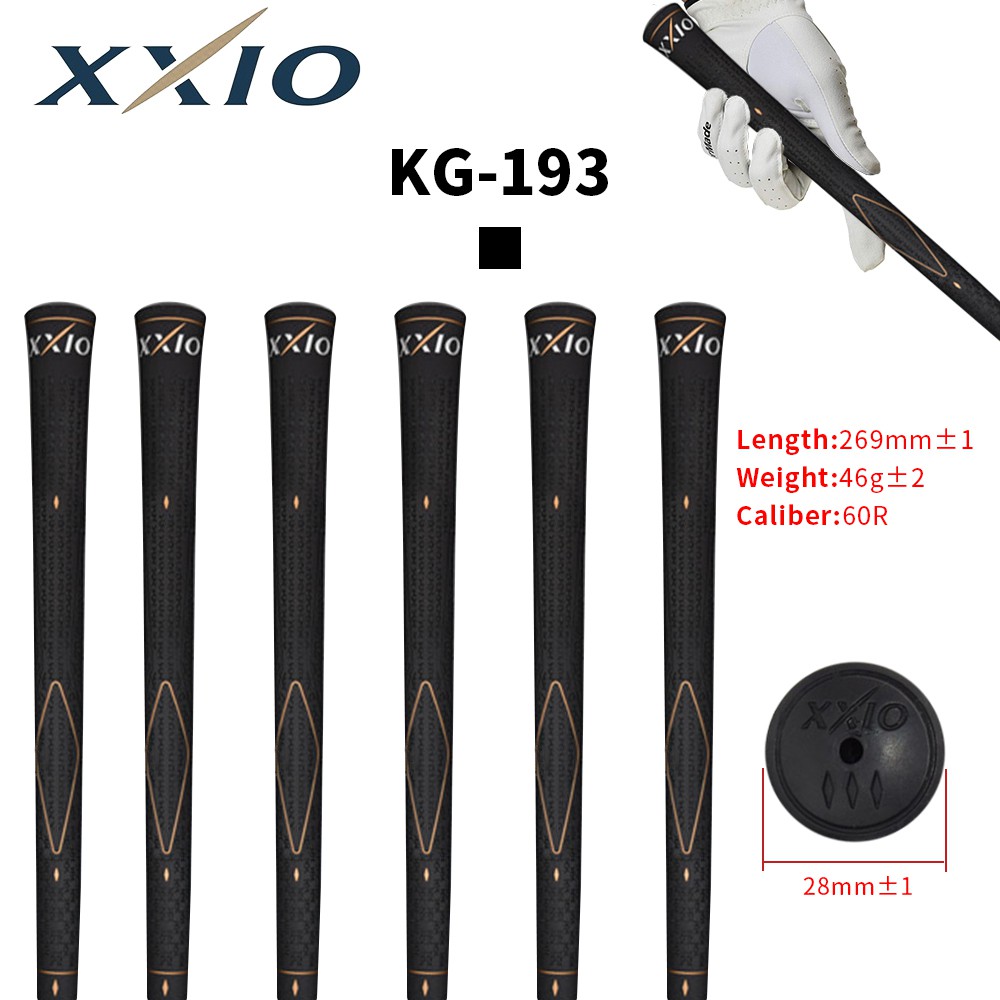 Xxio ด้ามจับกอล์ฟยางสําหรับ Woods เหล็กคลับสติ๊กกริป 1 ชิ้น