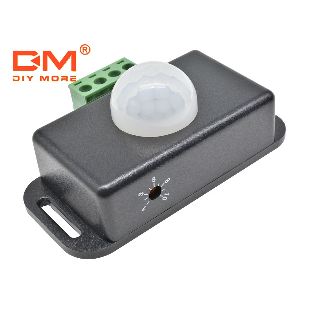 DIYMORE Lamp Light Kit DC12-24V 8A สวิตซ์ไฟ พร้อมเซนเซอร์ตรสจจับการเคลื่อนไหว DC 12 โวลต์ สำหรับติดผนัง ห้องน้ำ ห้องนอน