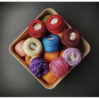 Madam tricot ไหมปักเบอร์ 8 cotton 100%