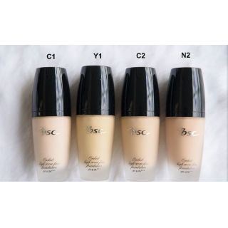 [ bsc รองพื้นออคิด ส่งฟรี ]BSC ORCHID HIGH COVER FINE FOUNDATION SPF 45 PA+++ (30Ml.) ครีมรองพื้น