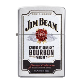 Zippo ไฟแช็กรุ่น 49325 Jim Beam  ของแท้ รับประกันตลอดชีวิต นำเข้าและจำหน่ายโดยตัวแทนจำหน่าย