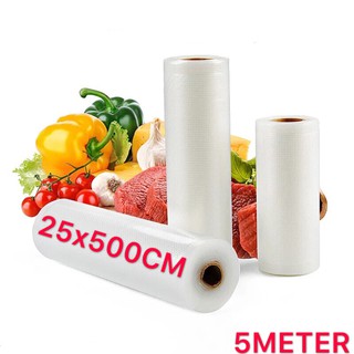 25x500cm Roll Vacuum Sealer Food Saver Bag - intl