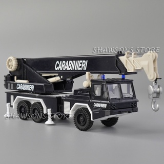 Welly โมเดลรถเครนจําลอง ขนาดเล็ก สเกล 1:50 Crane Truck Lifter ของเล่นสําหรับเด็ก