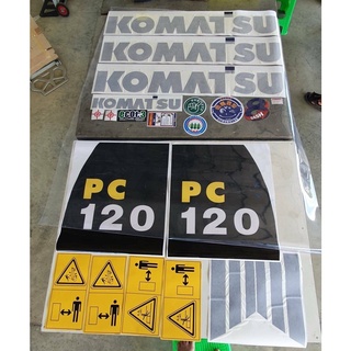 สติ๊กเกอร์ โคมัตสุ KOMATSU PC120-8