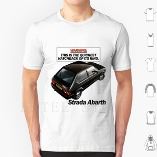 เสื้อยืด พิมพ์ลายรถยนต์ Fiat Strada Abarth Ritmo Abarth 1970S 1980S 1990S