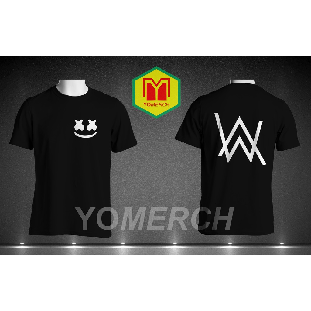 MARSHMELLO CLOTHES / เสื้อยืด Feat ALAN WALKER (MUST BUY) YOMERCH