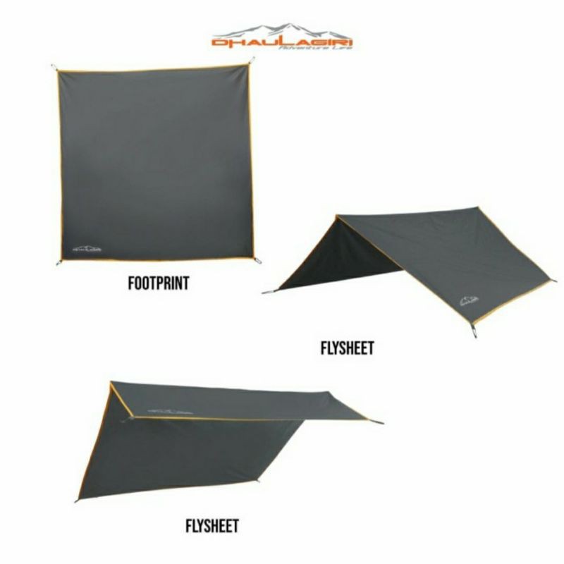 TENDA EMERGENCY TENT BIVAK FLYSHEET FOOTPRINT ULTRALIGHT DHAULAGIRI TENT