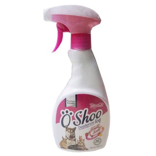 OShoo สเปรย์กำจัดกลิ่นสัตว์เลี้ยงออแกนิค ขนาด 450ml by PettoSan