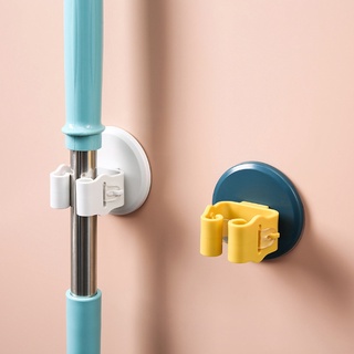 เป็น> ติดผนังซับออแกไนเซอร์ที่ใส่แปรงไม้กวาดที่แขวนชั้นเก็บต…