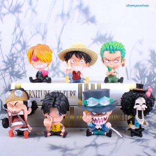 ฟิกเกอร์ One Piece Roronoa Zoro Sanji Pvc ขนาดเล็กของเล่นสําหรับเด็ก