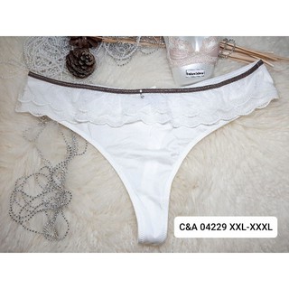 C&amp;A Size XL-2XL ชุดชั้นใน/กางเกงชั้นในทรงจีสตริง(G-string) 04229