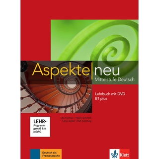 Aspekte neu B1+, B1+/C1 : VOL 1, 2  : Intensive Trainer, Student Book, Exercise book, Grammatik  (นำเข้าของแท้100%)