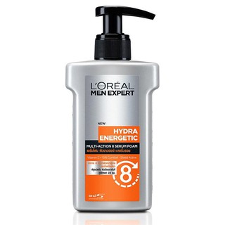 LOreal Men Expert Hydra Energetic Multi-Action Anti-Fatigue Foam โฟมล้างหน้า 150ml.