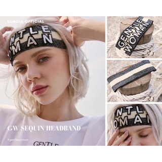 [พร้อมส่ง] GENTLEWOMAN SEQUIN HEADBAND • GW ที่คาดผม 🤍 [ของแท้]