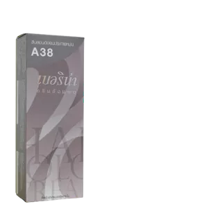 พร้อมส่ง Berina A38 เบอริน่า A38 สีย้อมผม สีบลอนด์อ่อนประกายหม่น ยาย้อมผม ปิดผมขาว ครีมเปลี่ยนสีผม