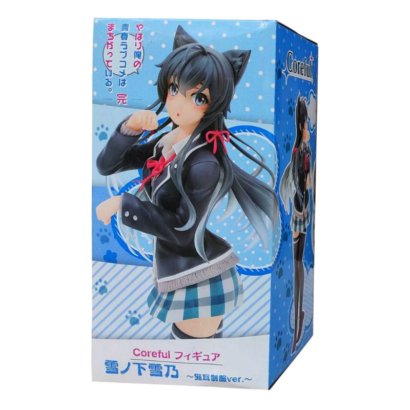 🇯🇵 ของแท้ Figure Yukinoshita Yukino Coreful Nekomimi seifuku -  Yahari Ore no Seishun Love Comedy wa