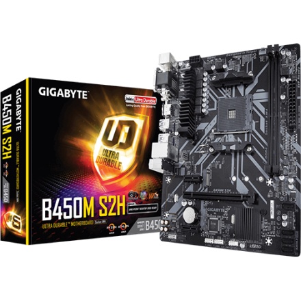 Gigabyte B450M S2H (Socket AM4) Mainboard