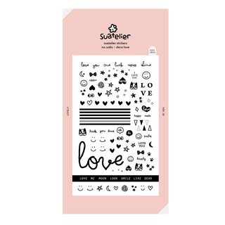 Suatelier deco love สติกเกอร์น่ารัก no.1060