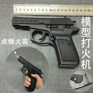 Desert Eagle ปืนโลหะรุ่นโลหะผสมขนาดใหญ่ 1.2.05 prop gun inflatable windproof ไฟแช็กไม่สามารถเปิดตัว