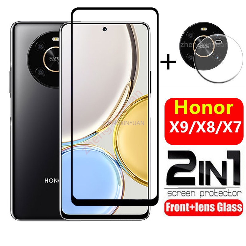 2in1 ฟิล์มกระจกนิรภัยกันรอยหน้าจอ สําหรับ Honor X9 5g X8 Honorx7 Honor 50lite Shopee Thailand 1333