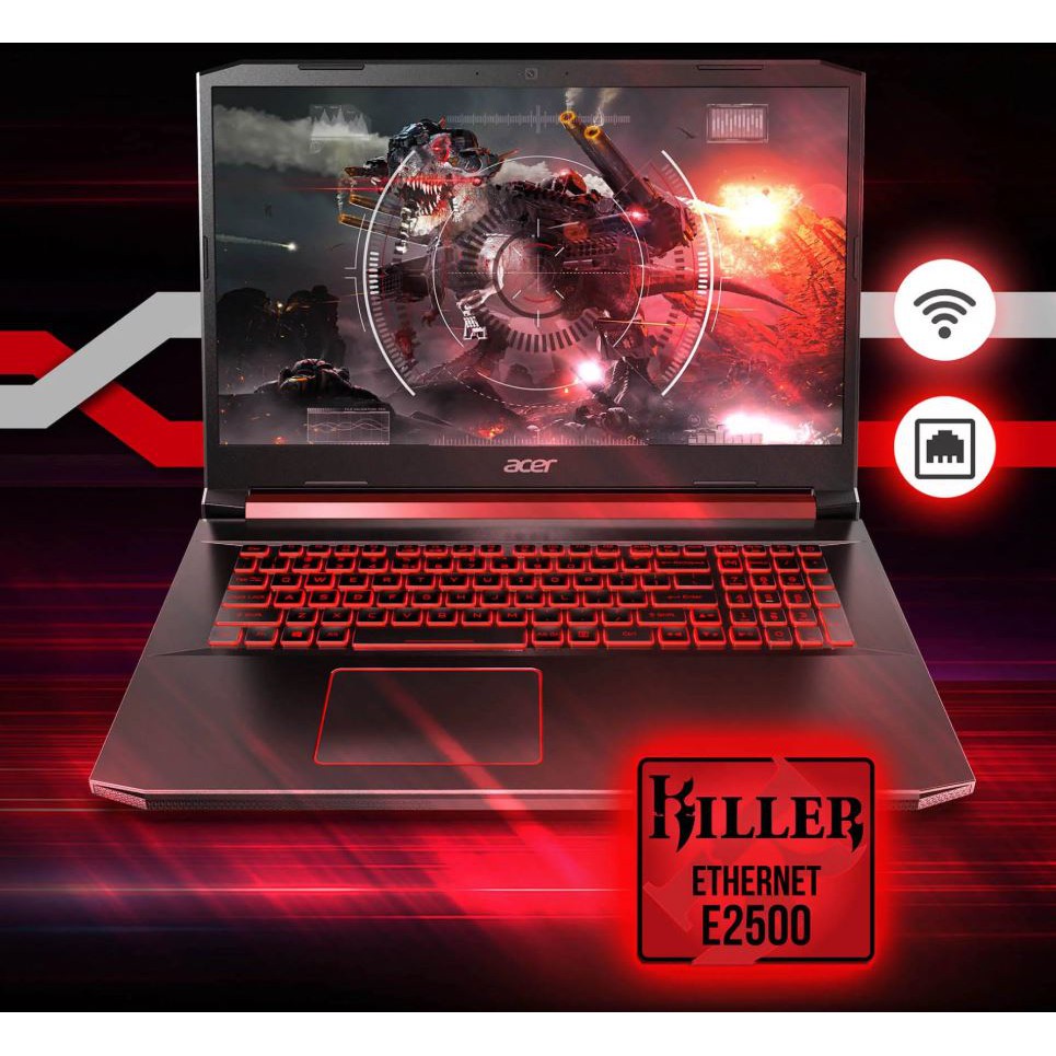 โน้ตบุ๊ค Notebook Acer Nitro AN515-43-R0T3/T001(Black)