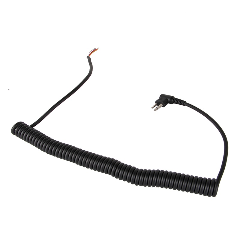 สายเคเบิลไมโครโฟน 2pin 4 สาย สําหรับ Motorola GP88S GP3688 GP2000 PMMN4013A