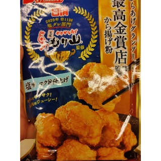 NISSHIN KARAAGE KO SHIO AJI KOKUAMU SHIAGE.  100g แป้งผสม สำหรับชุบแป้งทอด รสเค็ม