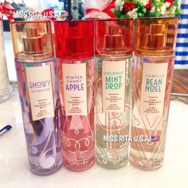 2018-2017 236ml Fragrance mist Bath&body works สินค้าปี