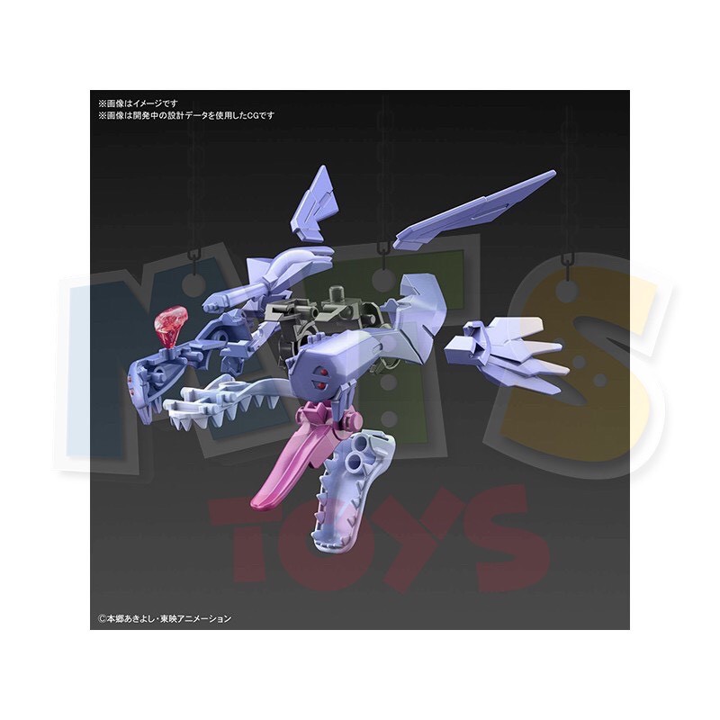 **MTS Toys**Figure-Rise Standard : Metal Garurumon [Amplified] ของแท้จากญี่ปุ่น  [ต้องประกอบด้วยตัวเอง] ราคา ถูกที่สุด ดีลบีเคเค แกลเลอรีภาพที่ 8