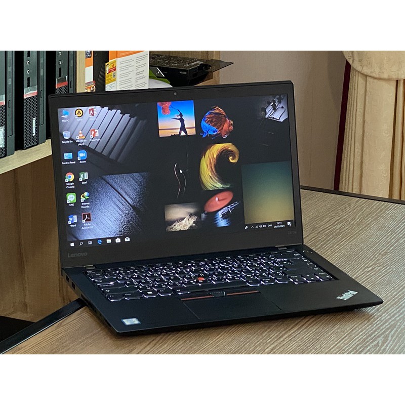 Lenovo Thinkpad T470s i5-6300u SSD240GB RAM8GB FHD IPS Windows 10 Pro คีย์ไฟ มือสอง