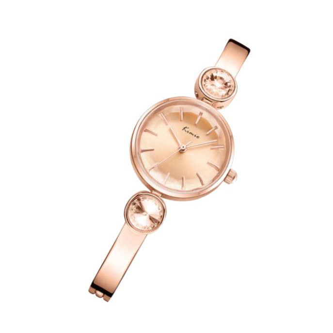 Kimio นาฬิกาข้อมือผู้หญิง ประดับเพชร สดใส สาย Bracelet กำไลสวยเก๋รุ่น KW6205