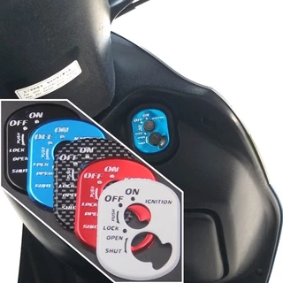 สติกเกอร์โลหะ ล็อคสวิตช์จุดระเบิดไฟฟ้า สําหรับ Honda dream JiaYu wh100t 125t 110t