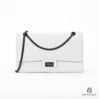 CHANEL REISSUE 12_ GREY PURPLE CALF BHW