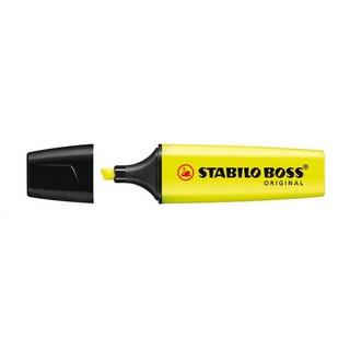 KTS (ศูนย์เครื่องเขียน) (SALE)ปากกาเน้นข้อความ STABILO BOSS สีเหลือง