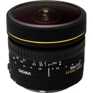 Sigma Single Focus  Fisheye Lens 8mm F3.5 EX DG CIRCULAR FISHEYE for Nikon