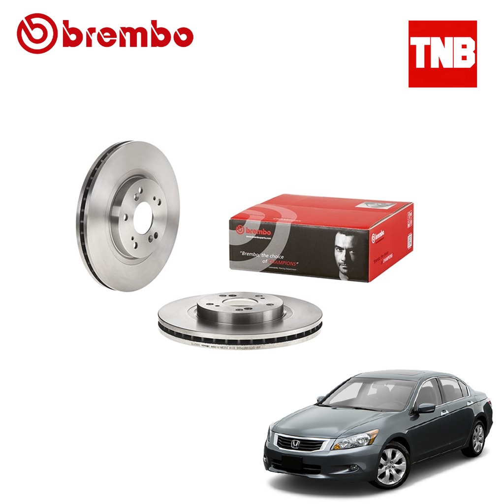 Brembo จานเบรคหน้า จานเบรคหลัง HONDA ACCORD G7 G8 ฮอนด้า แอคคอร์ด ปลาวาฬ ปี 2008-2013