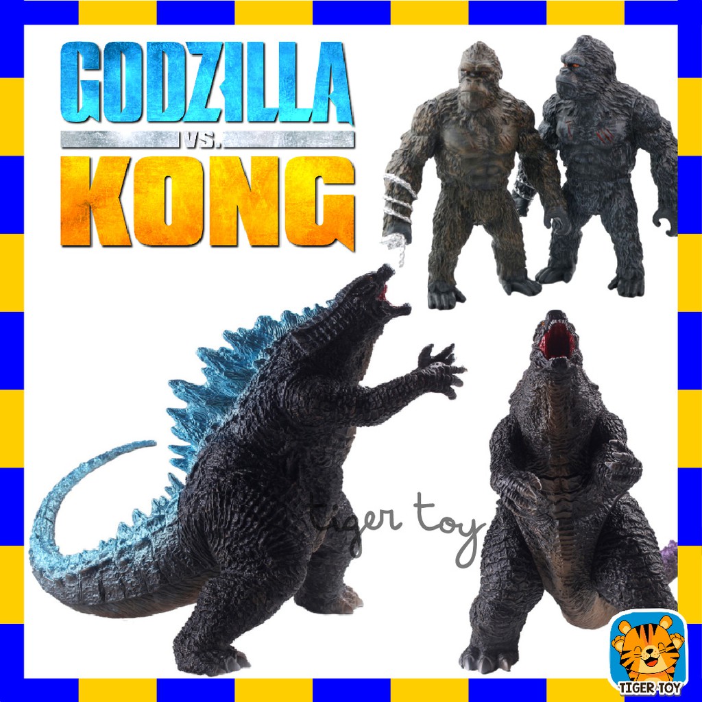 ของเล่น โมเดล ก๊อตซิลล่า&คิงคอง ใหญ่ ตัวใหญ่ มาใหม่ เท่มาก! 30cmx45cm