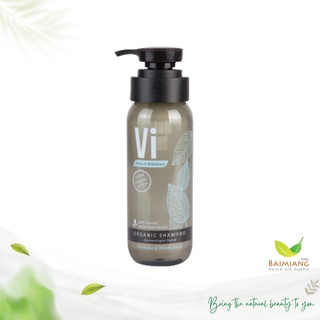 Vi แชมพู สูตรปรับสมดุลและควบคุมความมันของหนังศีรษะ Verbena &amp; Witch Hazel Detox &amp; Rebalance Organic ขนาด 250 ml. (51150)