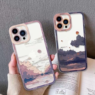 เคสโทรศัพท์ซิลิโคน TPU ใส แบบนิ่ม กันกระแทก สําหรับ IPhone 14 13 12 11 Pro Max 11 6S 7 8 Plus X XS XR