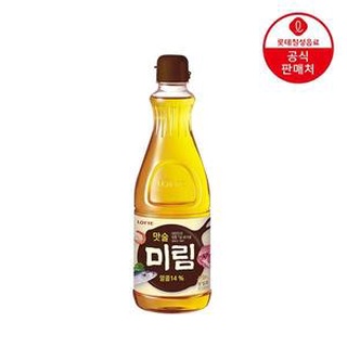 พร้อมส่ง 롯데 미림 มิลินสำหรับปรุงอาหาร Lotte Cooking Wine (Mirin) 500ml.