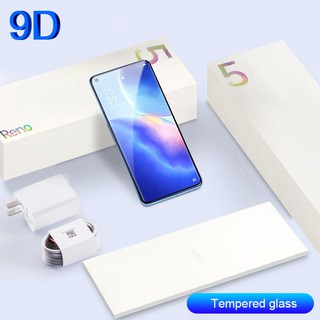 ฟิล์มกระจกนิรภัยกันรอยหน้าจอ แบบใส 9D สําหรับ OPPO Reno 6 6z 5 4G 5G 4 SE Lite 4f 4z 3 Pro 2 2z 2f 10x Zoom