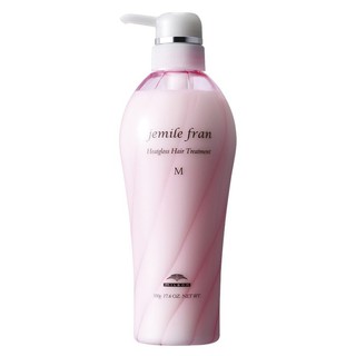 Jemile fran  Heatgloss  treatment  M, japan  500ml - M สำหรับบำรุงผมธรรมดาเส้นปานกลาง เพื่อผมนุ่มน่าสัมผัส